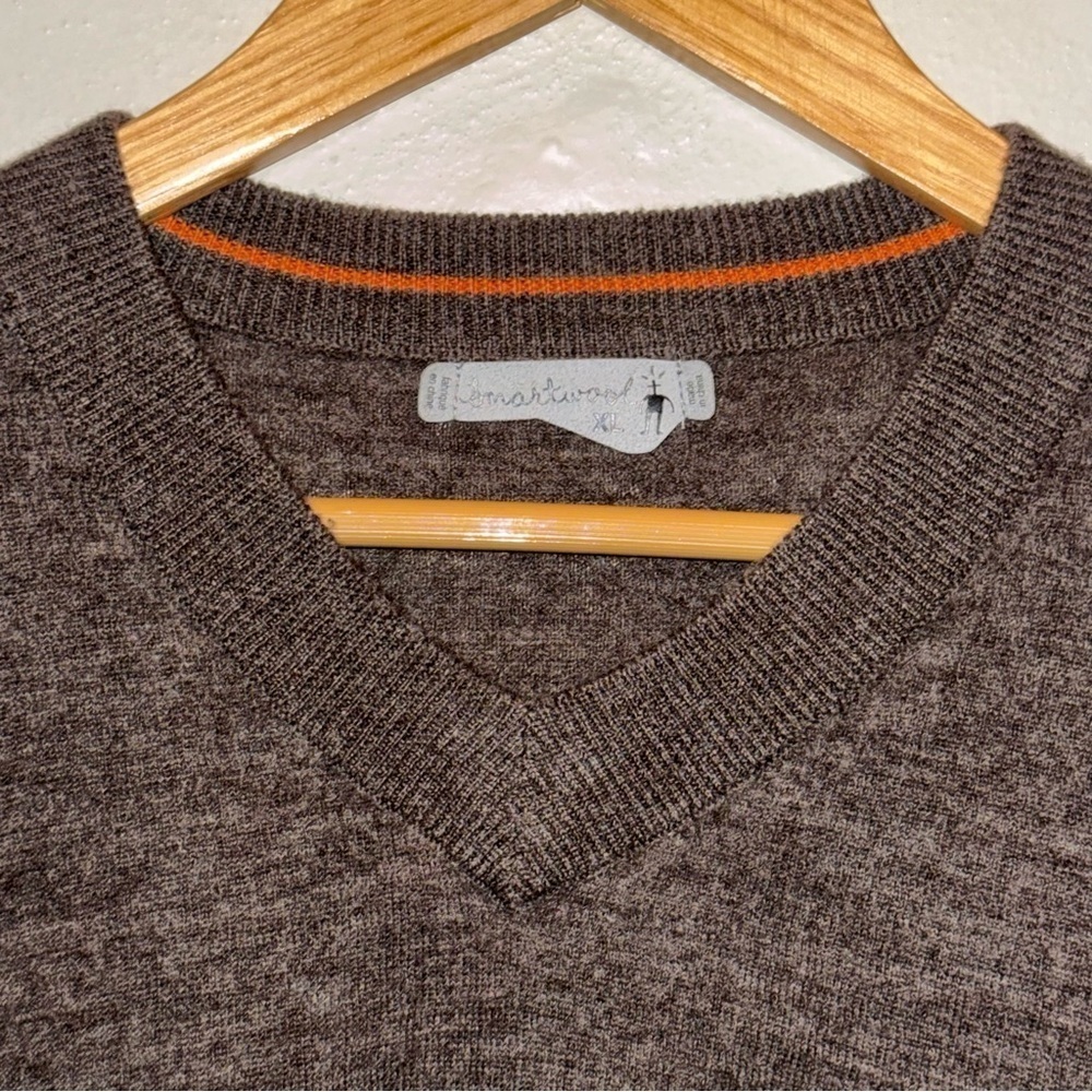 Smartwool Merino Wool Men’s Gray Sweater Size Extra Large - Picture 3 of 9